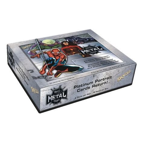 marvel metal spider-man|spider man metal hobby box.